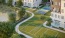 a pickleball court and volleyball in a neighborhood